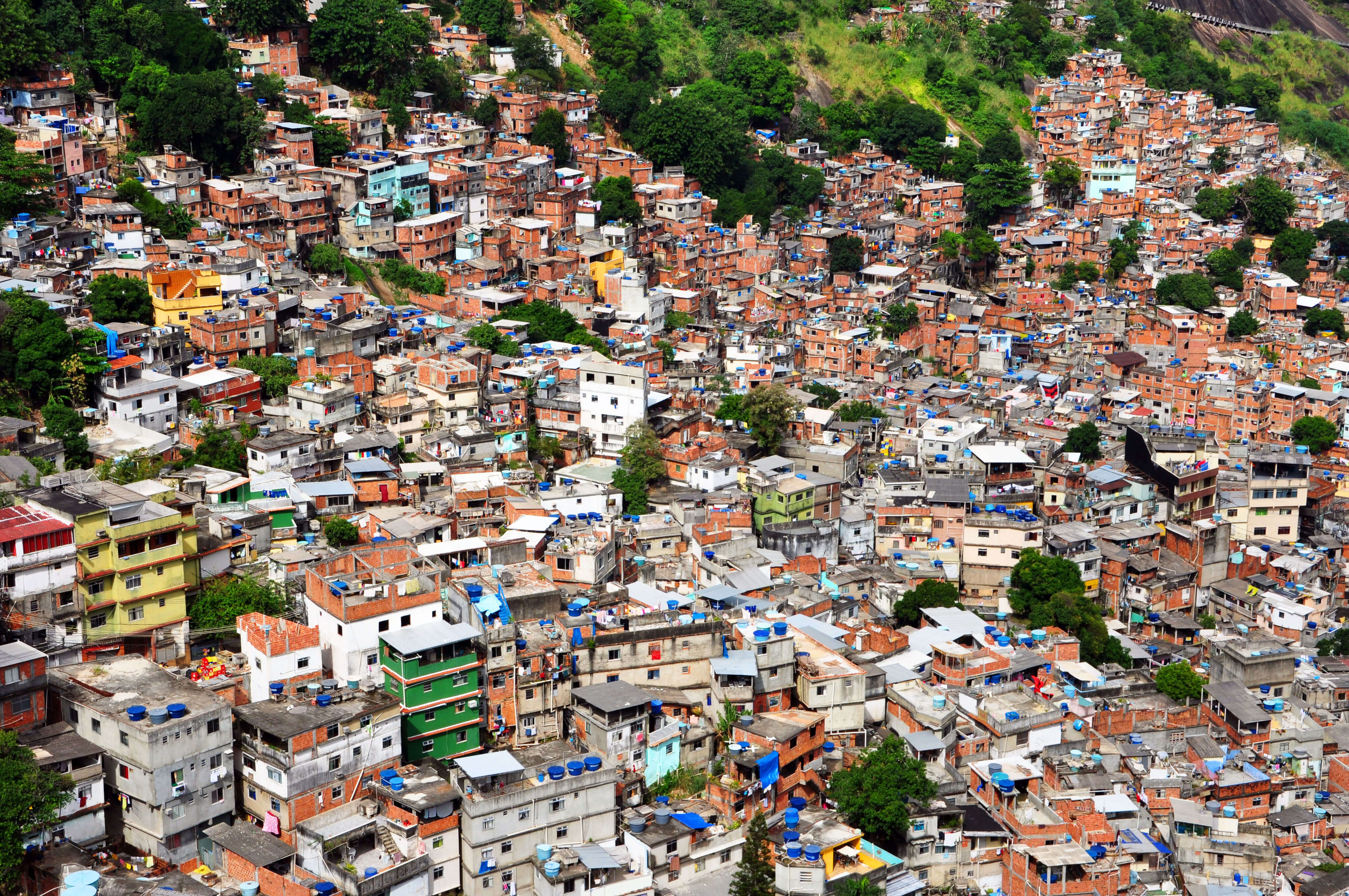 Rocinha is a favela in Rio
